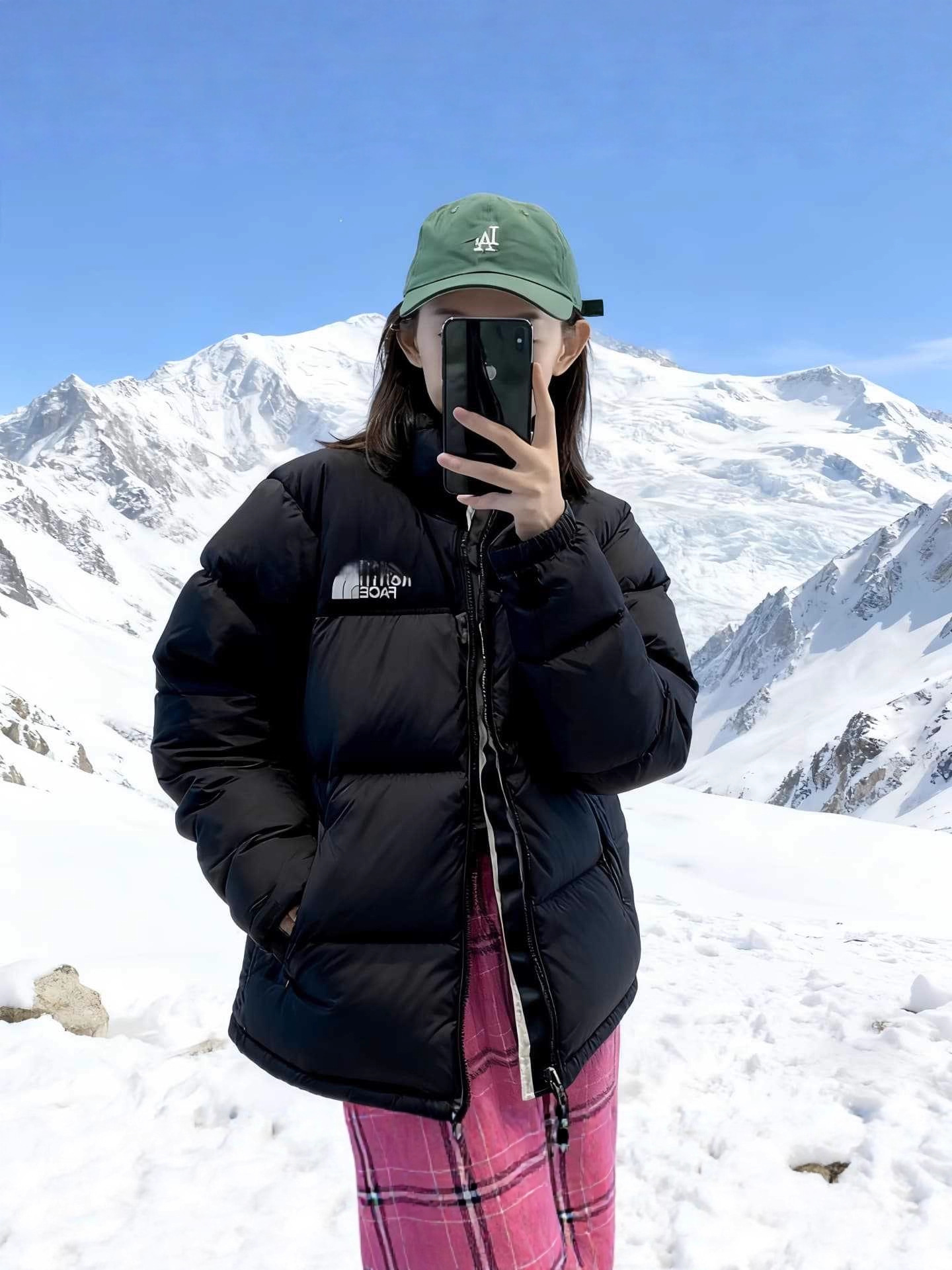 Putian correctamente 1996 norte chaqueta de plumón abrigo blanco a prueba de viento pareja caliente ropa de pan de moda norte