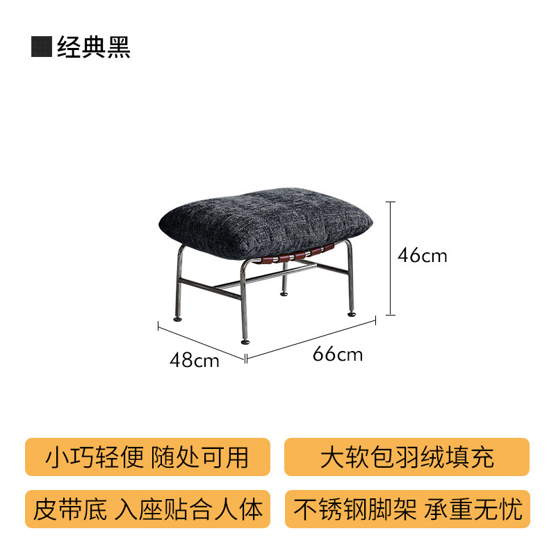 菲卡休闲椅设计师家用客厅轻奢可拆洗懒人摇摇椅老人躺椅佛山家具|undefined
