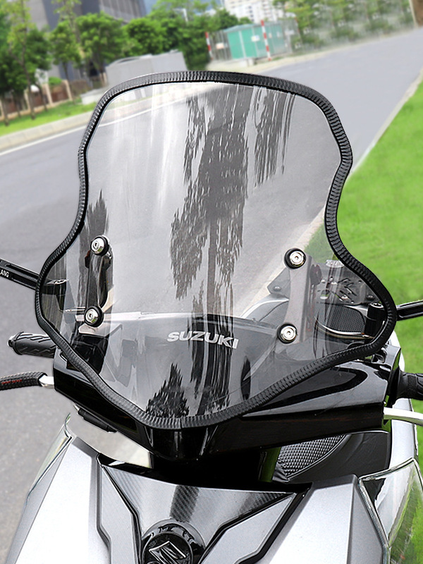 汎用ウインドブレーカーエッジ鈴木UY本 * 田NS125laオートバイのウインドブレーカー保護装飾テープ黒|undefined
