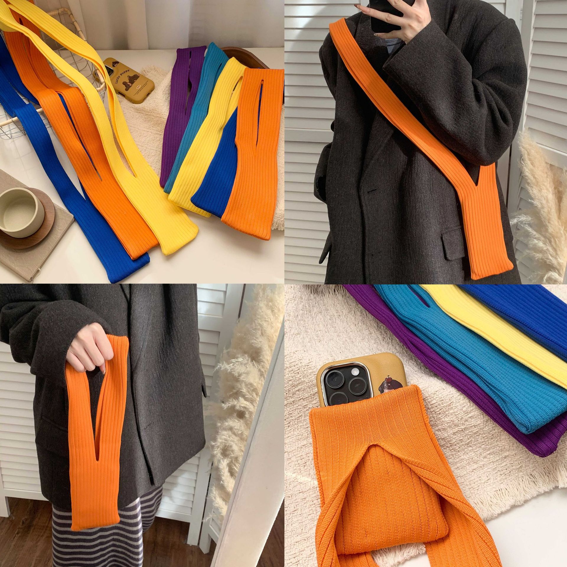 Bolsa de punto corta de moda accesorios de tendencia de alta calidad Apple bolso de punto bolso de mano bolso de hombro