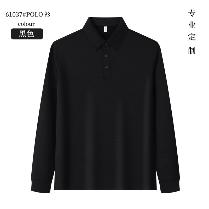 Camisas deportivas de golf de mangas largas transfronterizas camiseta de solapa sin marcas camiseta de polo de hombre lujosa personalización de alto nivel