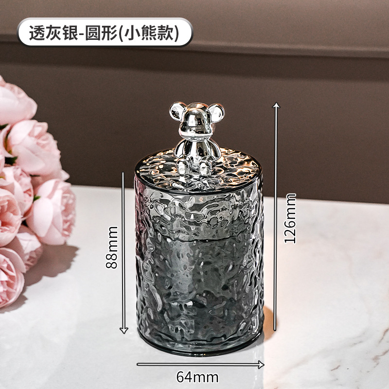 Caja de palillos de dientes premium de lujo ligero, tubo de palillos de dientes 2024, nueva lata de palillos de dientes de alta gama para el hogar, caja de hilo de dientes, caja de almacenamiento de palillo de algodón