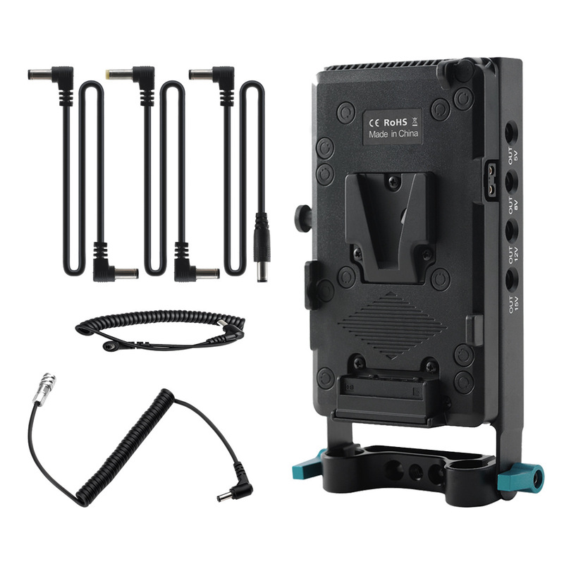 BMPCC 4k 6K PRO G2 camera external V-mouth battery hanging plate power supply D-TAP adapter plate
