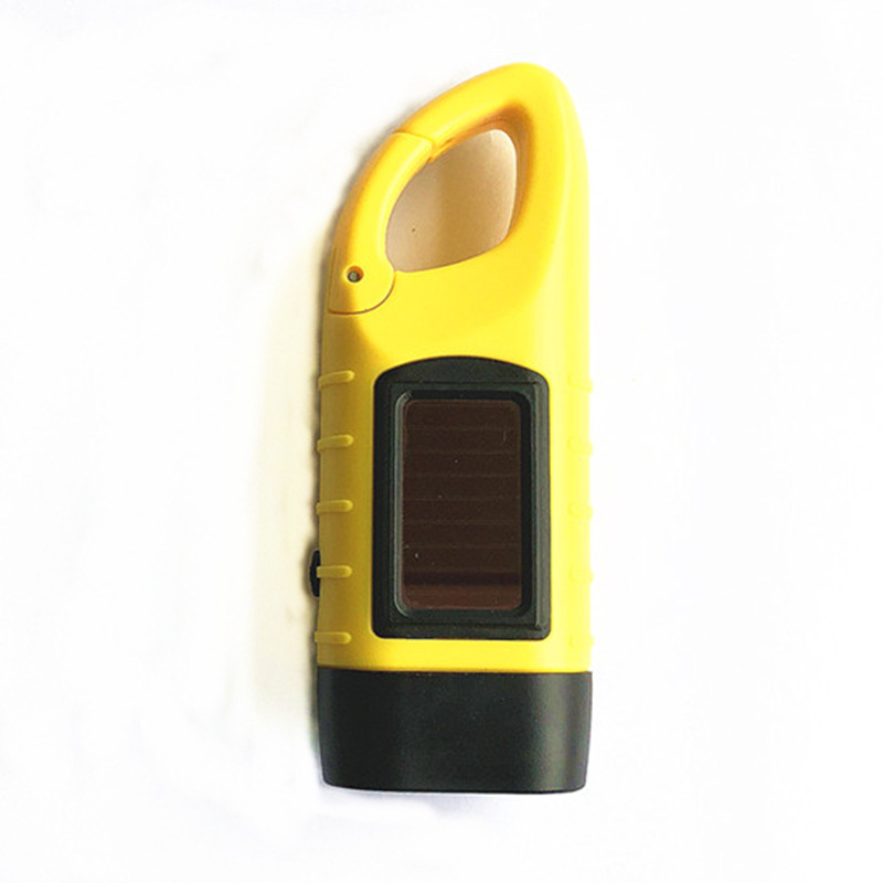 Disaster emergency flashlight hand power Flashlight solar flashlight emergency bag flashlight