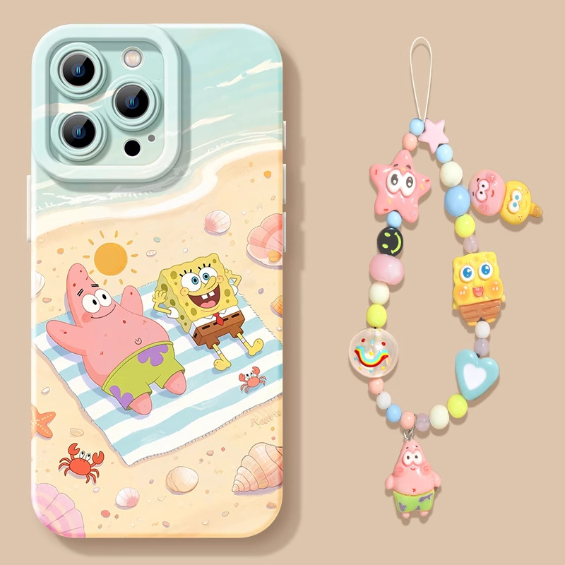 Apple 16promax 携帯電話ケース iPhone15pro かわいい 14 スポンジボブ 13 パイスター 12 漫画 11|undefined