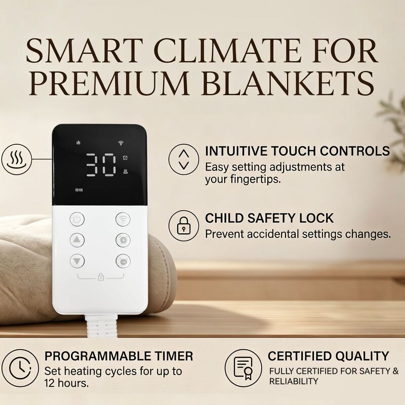 Wifi Thermostat Controller for Heating Blankets Wifi Thermostat Controller for Heating Blankets