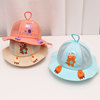 children Fisherman hat baby Hat summer Thin section Sunscreen hat Meng cute summer Boy Female baby Visor