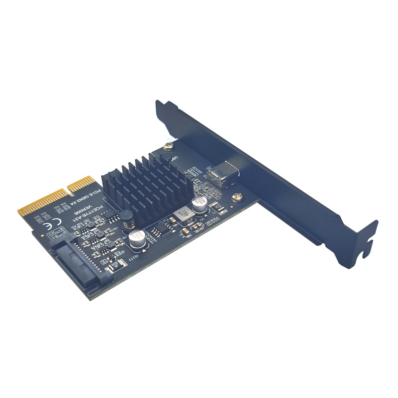 USB3.2��չ��GEN2x2 20Gbps PCI-E 4Xת��TYPE-C��˶ASM3242оƬ
