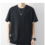 迪桑棉短袖体恤圆领速干上衣纯色打底衫夏季休闲宽松半袖批发