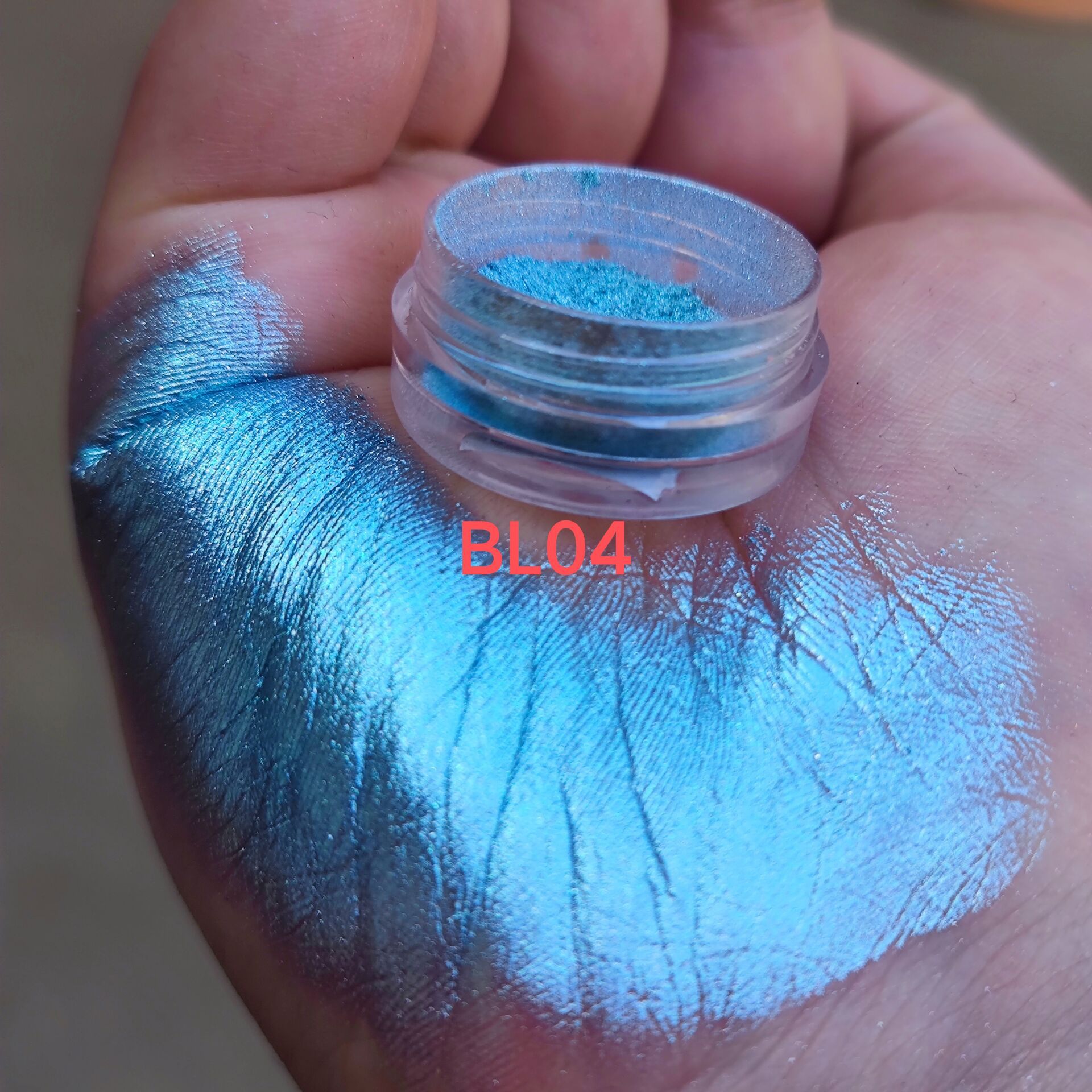跨境新品蓝魅高光幻彩偏光变色龙闪粉  极光变色龙偏光粉0.2g