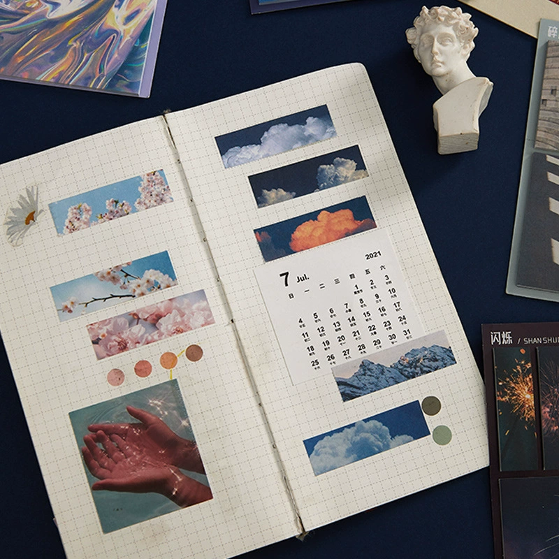 早沫 Post-it notes Jing’s fragment series Creative messages and notes N times 8 models