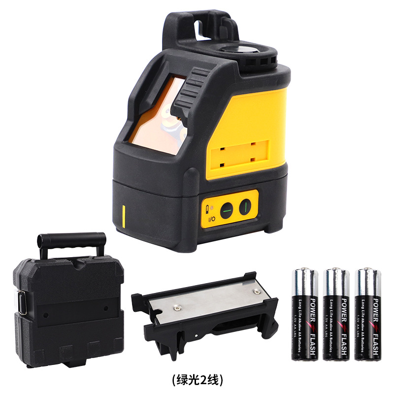 Luz verde caja de plástico estándar de 2 hilos