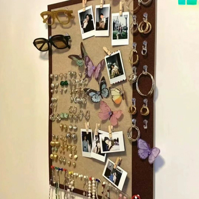 Войлочная клеящаяся настенная доска декоративная felt board на заказ настенные наклейки для стен фото-стена сообщение доска цветовая палитра стиль учебного общежития самоклеящаяся