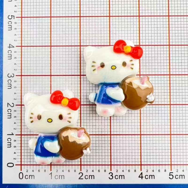 卡通变装星星猫树脂配件diy手工发夹鞋扣吊坠箱包挂件手机饰品批|undefined