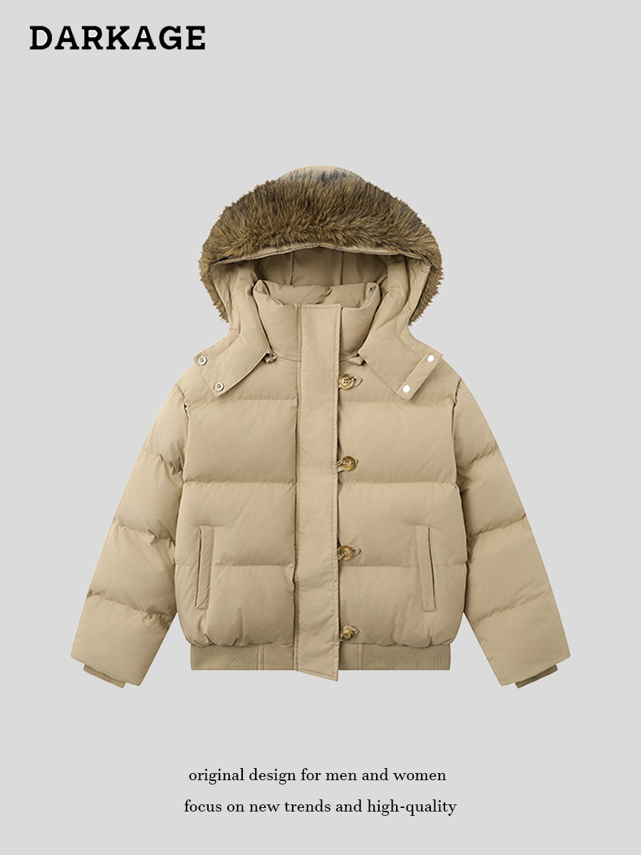 Retro winter down jacket