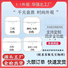 适用苹果无线蓝牙耳机华强北二四五六七八代Pro3降噪TWS跨境批发