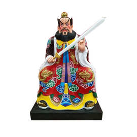 张天师神像图片钟天师钟馗图片神像树脂玻璃钢河南佛像厂直销