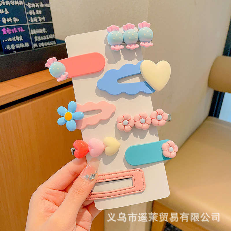 多巴胺儿童发夹女前额刘海夹鸭嘴夹头饰发卡碎发侧边卡子发饰夹子|undefined