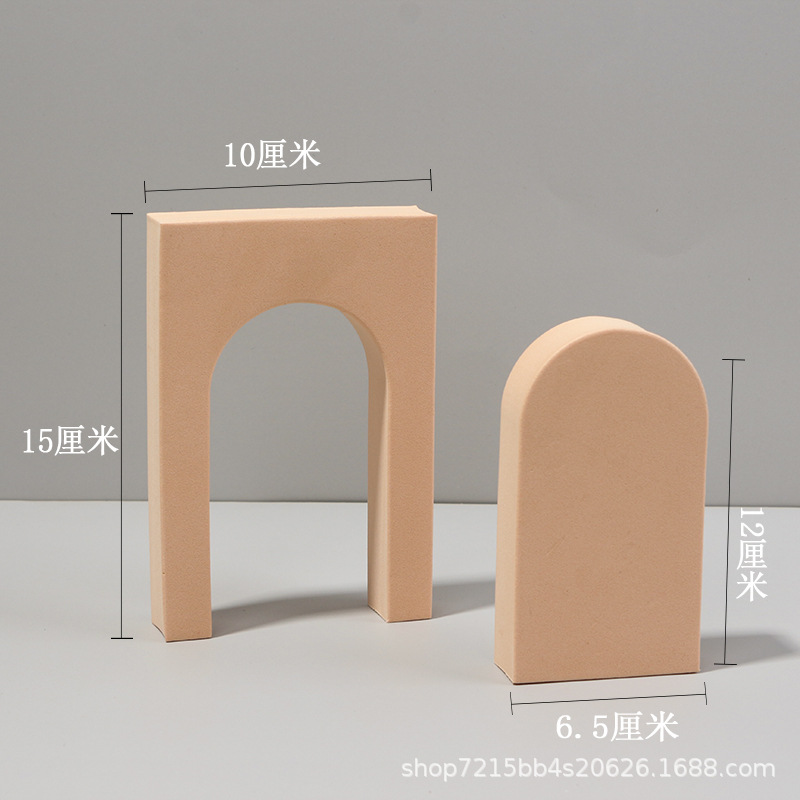 Cubo fotografía props ins Internet celebridad tridimensional joyería belleza Decoración Comida decoración Fondo paño