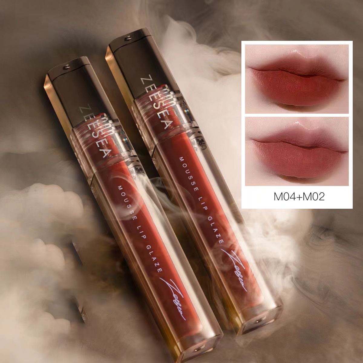 ZEESEA滋色轻慕唇釉雾面哑光平价品牌旗舰店正品学生口红不易掉色