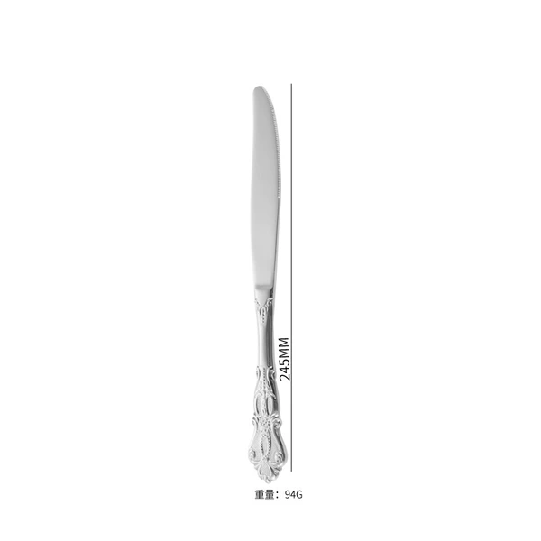 Bright Light Silver Knife
