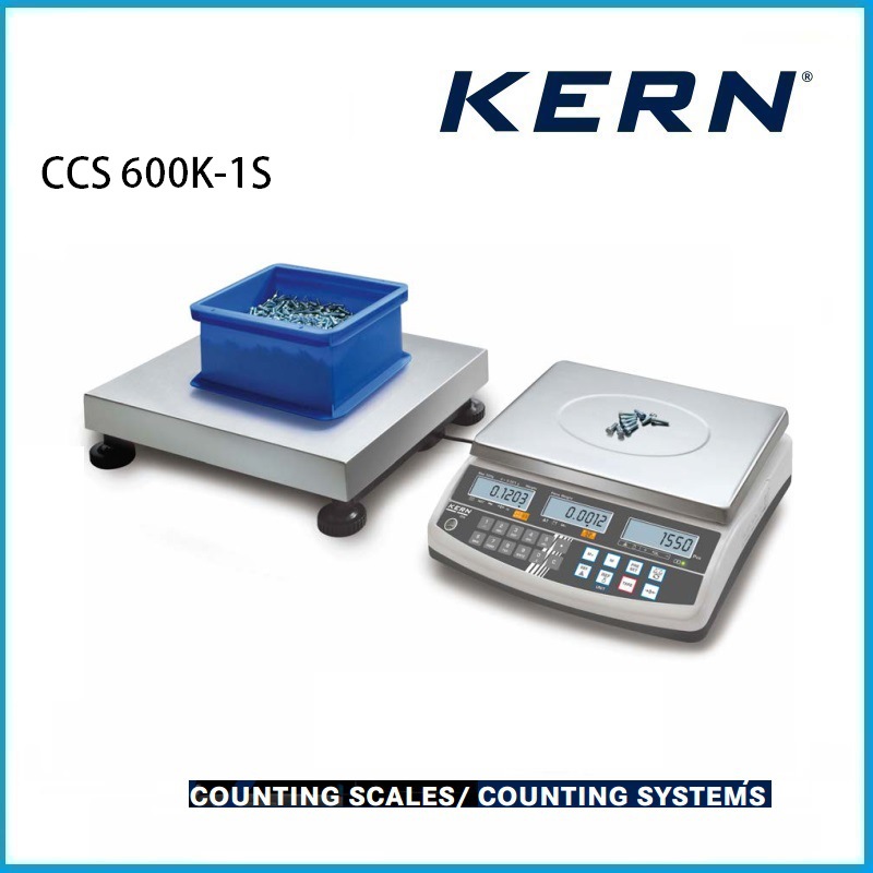 600kg 计数秤 计数系统可大量计数最小的零件 CCS 600K-1S KERN