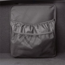 汽车后备箱收纳挂袋座椅背置物袋 SUV车载牛津布储物网兜车内用品