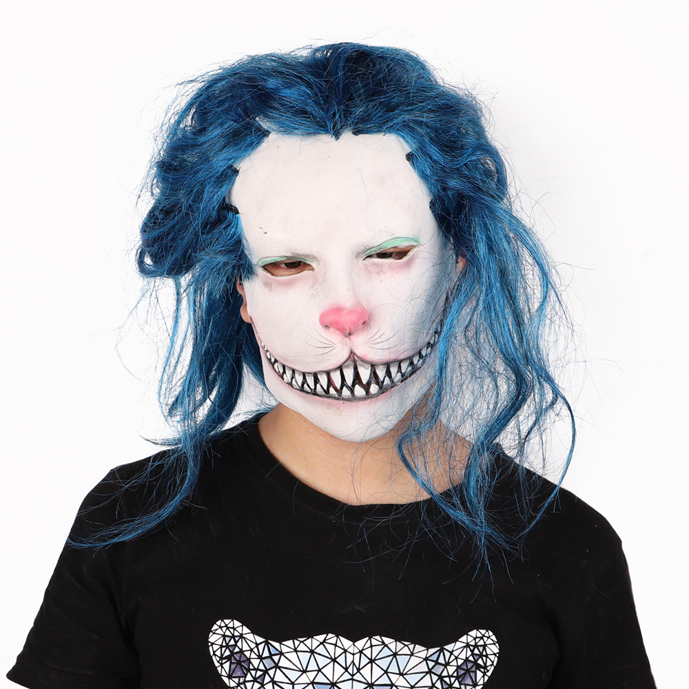 P0300700441蓝发恶鬼面具 (1)