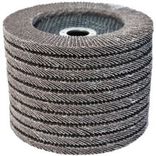 125百叶片150角磨机加厚抛光片锋利耐用金属不锈钢平面砂布轮跨境