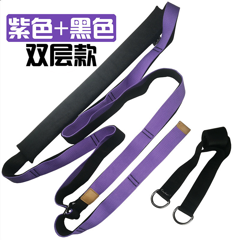 Cuerda de yoga aérea de una sola palabra Caballo Cuerda elástica abierta curva de espalda Entrenador de cintura Puerta de cuerda invertida Cinturón de estiramiento