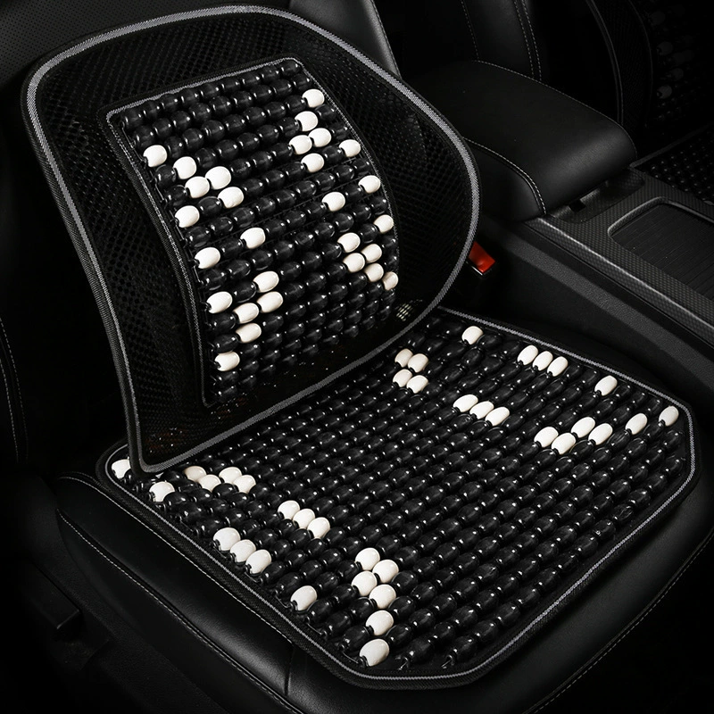 Автомобиль талии поддержки деревянные бусины подушки оптом четыре сезона доступны спинки офиса спинки квадратная подушка Прохладная Подушка