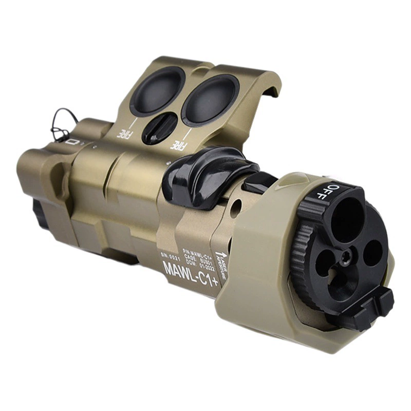 WADSN Wardson металлическая версия MAWL красная и зеленая лазерная указка ИК-подсветка ИК-синий лазер ЧПУ алюминий