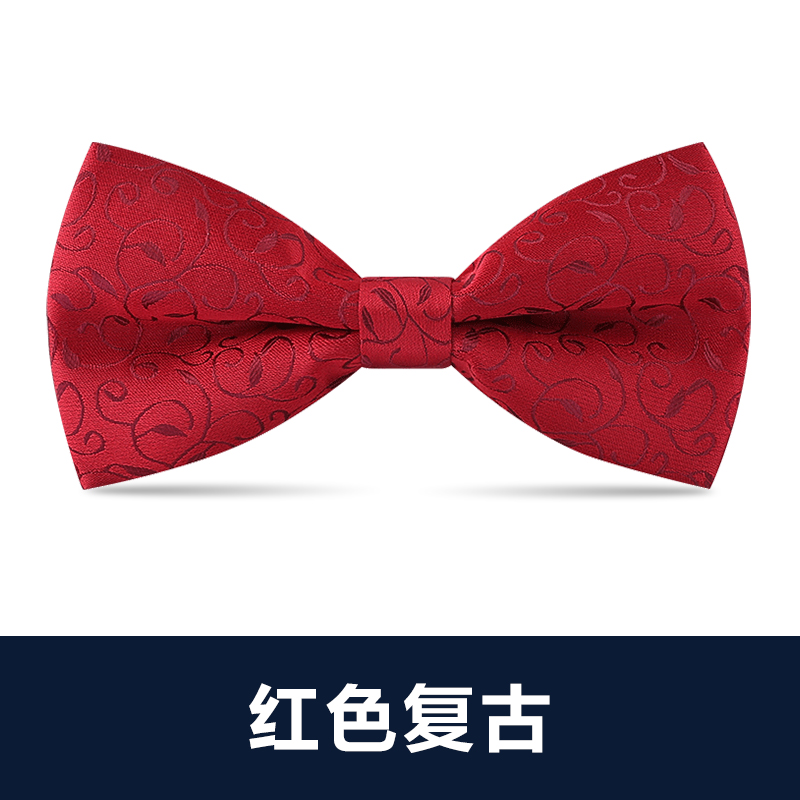 ↤↤↤레드 레트로 나비넥타이