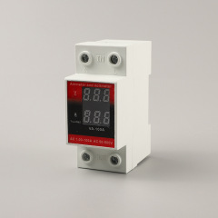 レール式電流電圧計 AC50-500V AC1-100A