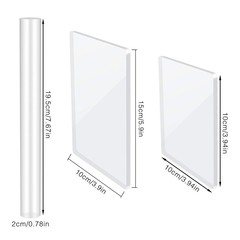 跨境陶藝工具12件套裝亞克力搓泥板擀麵棒細節七本針石塑粘土工具