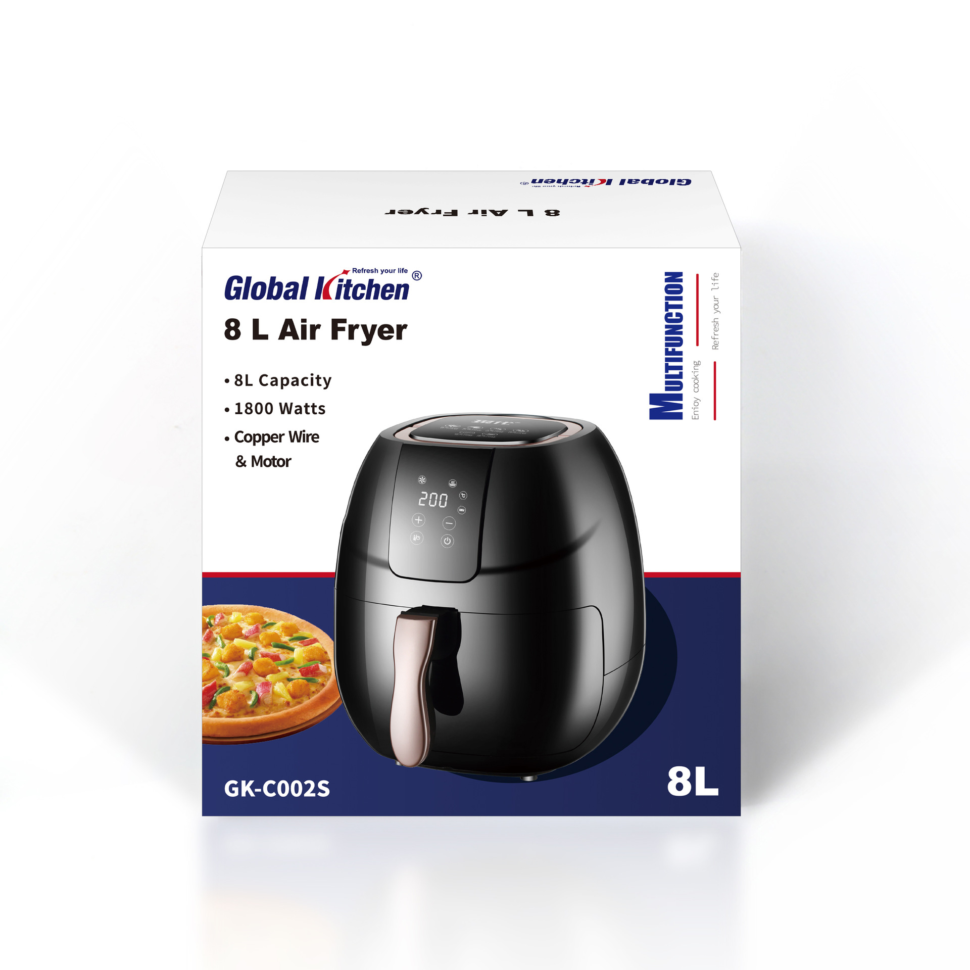 空气炸锅 GK-C002S 4色(智能版)