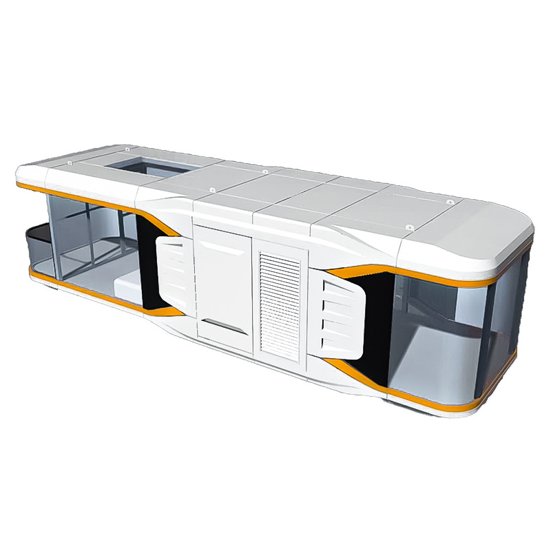 Cápsula espacial Rongjie, casa móvil, casa de huéspedes, habitación con vista a cielo estrellado, solárium, casa inteligente, contenedor tipo cápsula, casa completa.