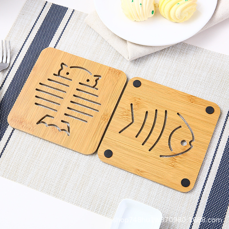 Hogar mesa de comedor estera de aislamiento creativo dibujos animados anti-escaldado estera cocina escritorio estera antideslizante olla estera taza de té estera tazón estera montaña