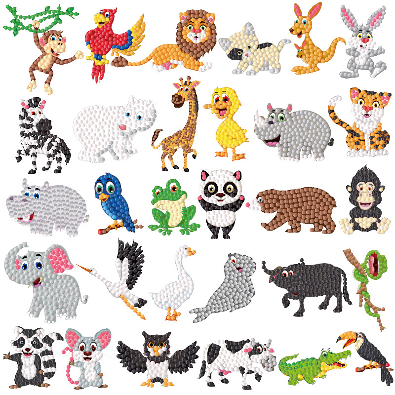 241 만화 동물 30 게시 도구