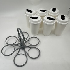 クロスボーダー創意杯提杯器パーティー携帯カップ棚シンプル実用杯プラスチックスタンド卸売り