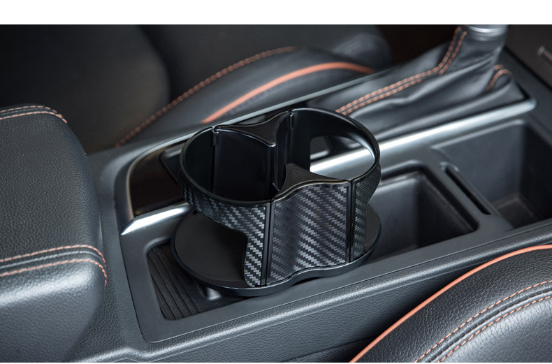 Yac Car Cup Holder Expansion Divider Car Cup Holder Limiter Car Beverage Holder Storage and Fixing Base