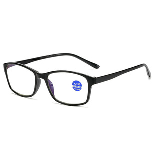 Cross-border new middle-aged and old people's air defense blue light reading glasses wholesale men and women ultra light TR90 fashion reading mirror 8020