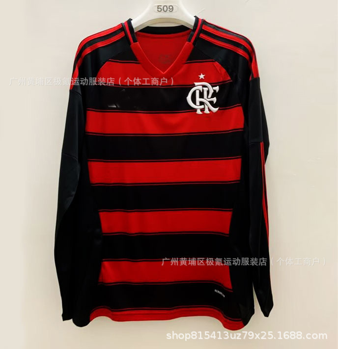 2526皇马球衣长袖AC米兰巴萨足球队服迈阿密葡萄牙T恤厂家直销|undefined