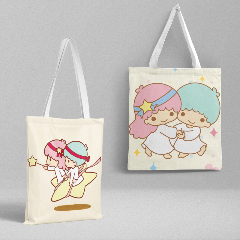 Bolsa de lona Sanli Gull pequeña fresca y simple estilo ins versión coreana hermosa bolsa de hombro bolsa de compras portátil al por mayor