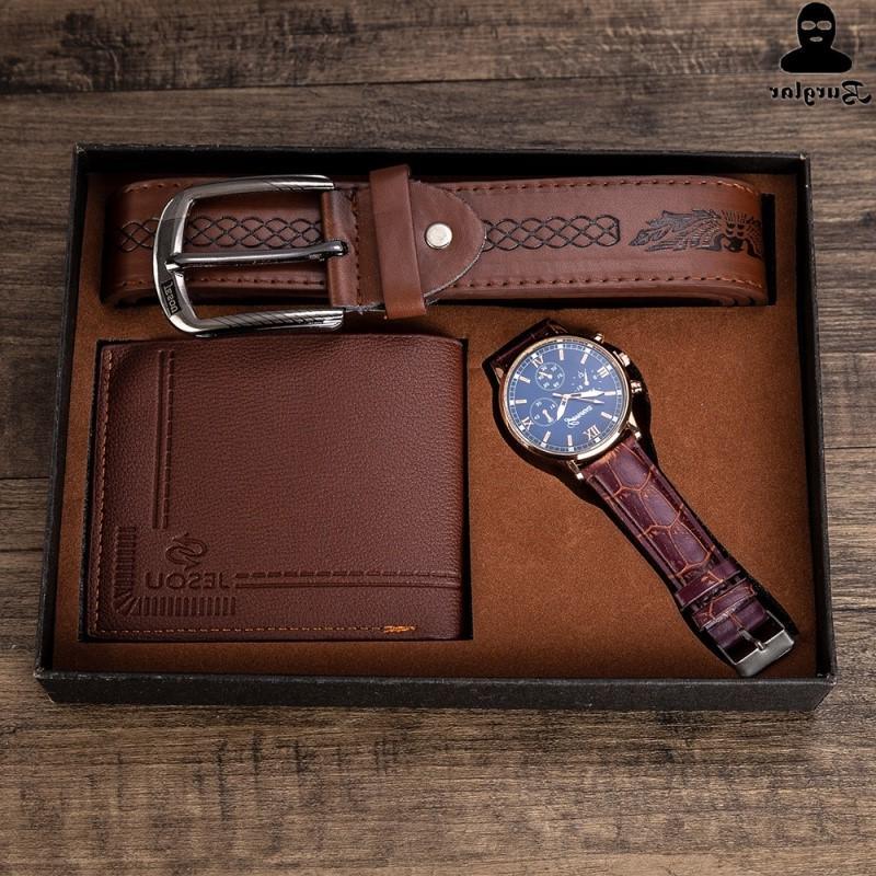 Gift Set for father boyfriend Watch Wall