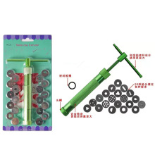 耳环工具 旋转式挤泥器软陶泥 挤泥枪彩色精雕油泥挤泥器陶艺工具