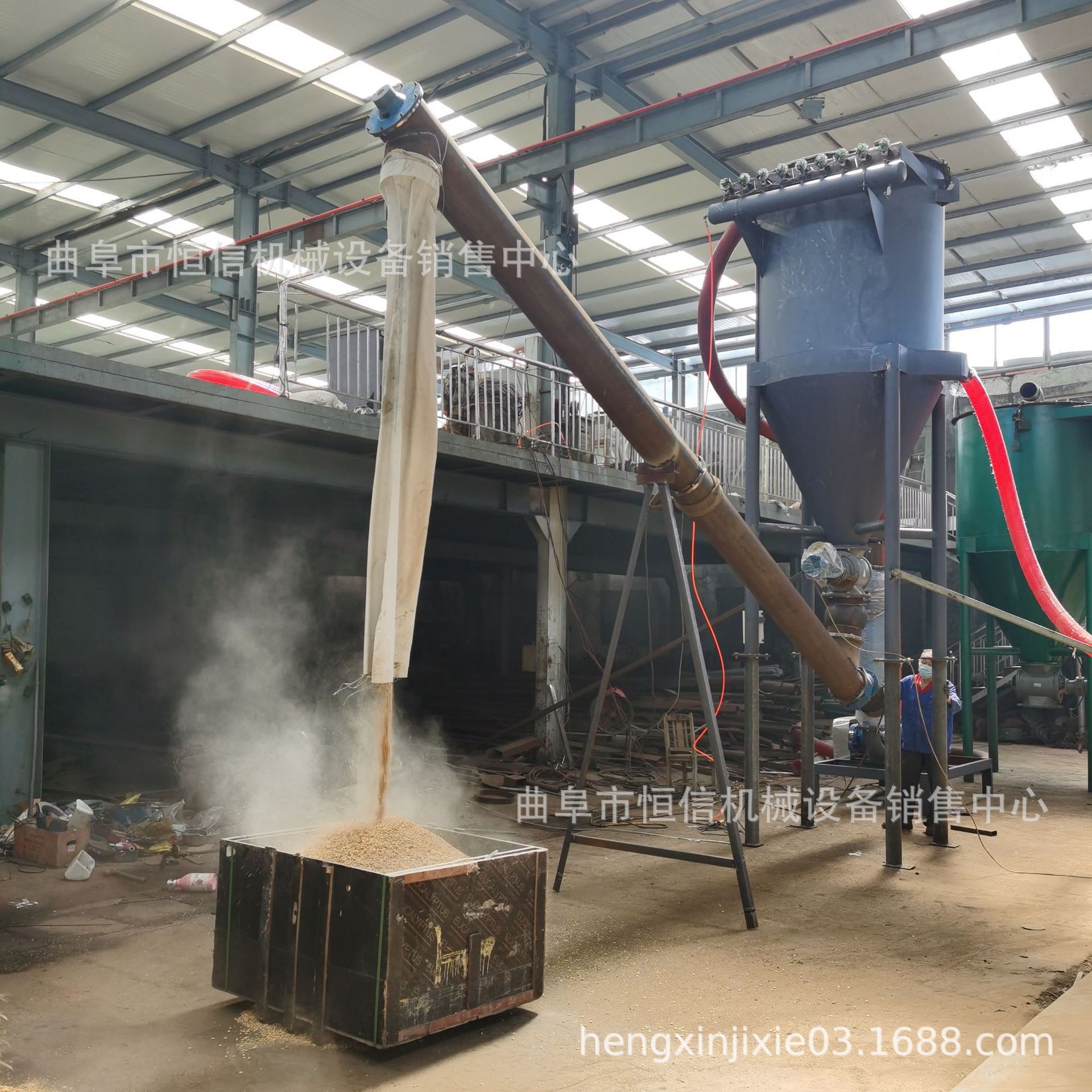 白石灰滑石粉气力吸灰机zcjb 脉冲除尘石墨粉负压吸灰机 一机多用