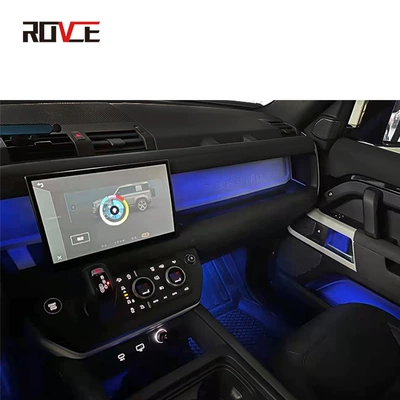 ten-color atmosphere light central control – Panel (Dashboard) işıqlandırması