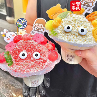 һ���Ծd�d�����ɫ�ٱ�������PP����ѩ����ɳ��500ml͸��������