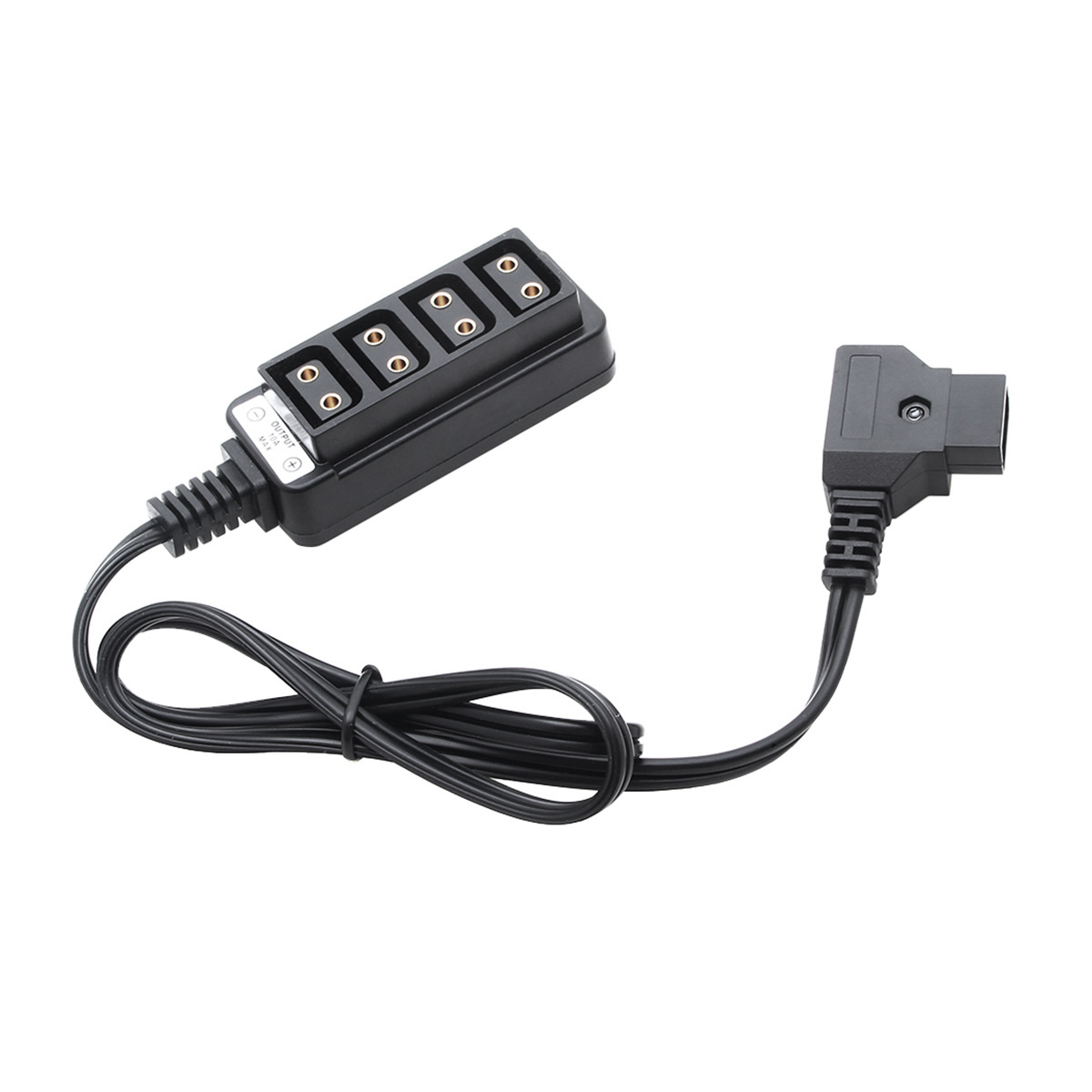D-TAP type B male head to four female head V port Anton one four power cord camera battery distributor